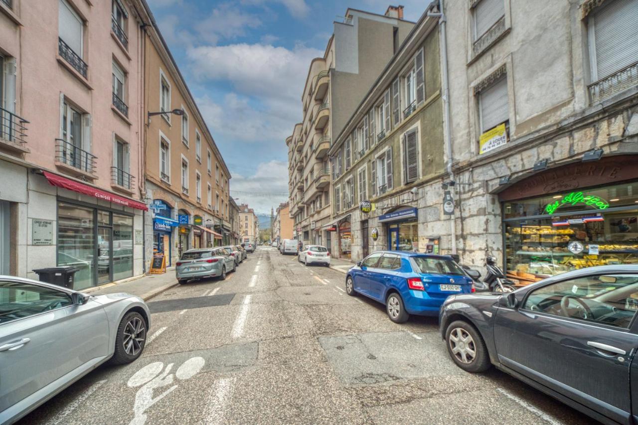 Le Strasbourg - Centre Ville - Climatisation Grenoble Esterno foto