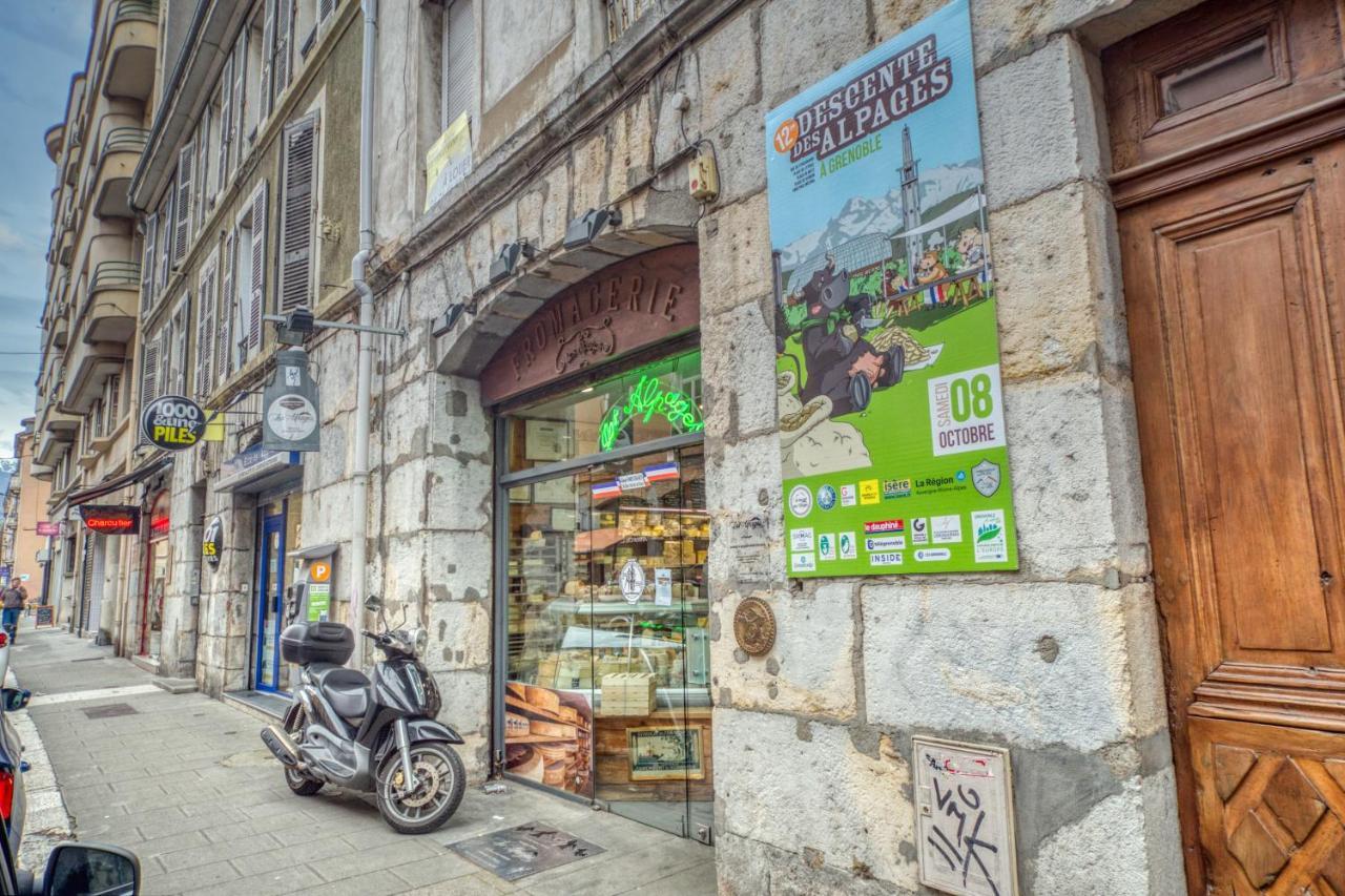 Le Strasbourg - Centre Ville - Climatisation Grenoble Esterno foto
